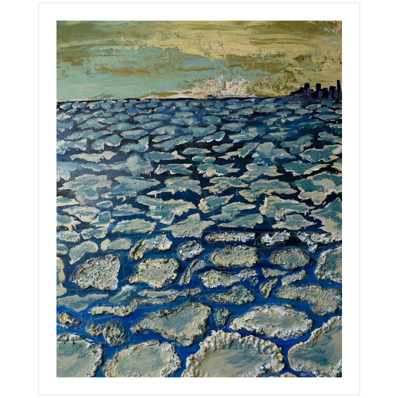 Winter on Lake Michigan PRINT