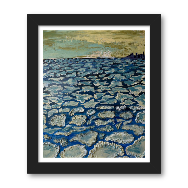 Winter on Lake Michigan PRINT