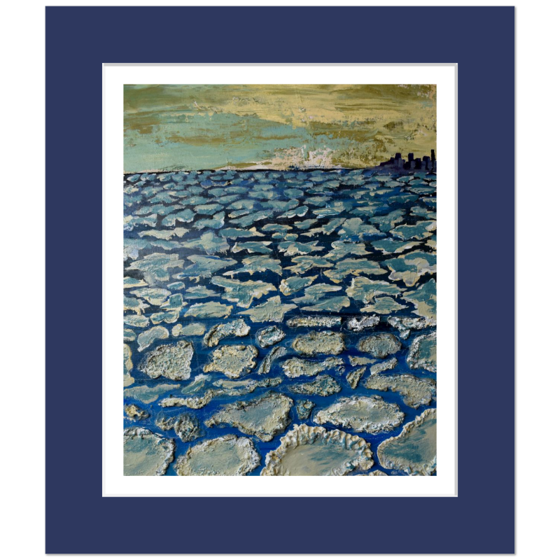 Winter on Lake Michigan PRINT