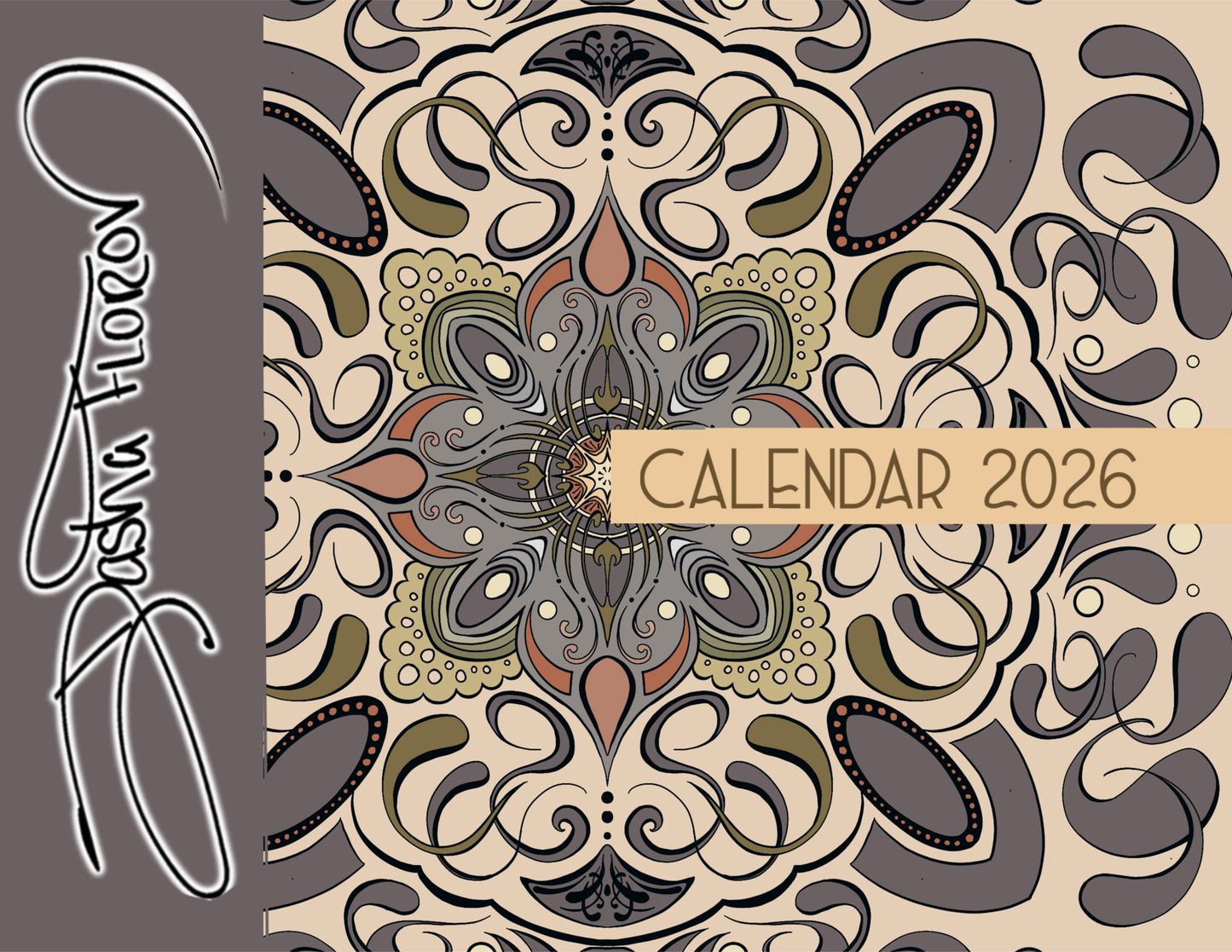 2026 Mandala Art Calendar